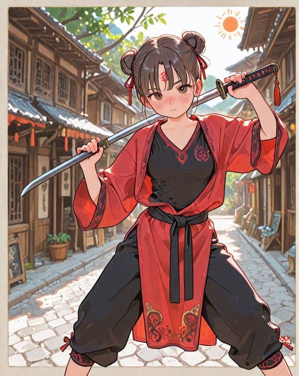 AI-generated image analyzed by PromptLens