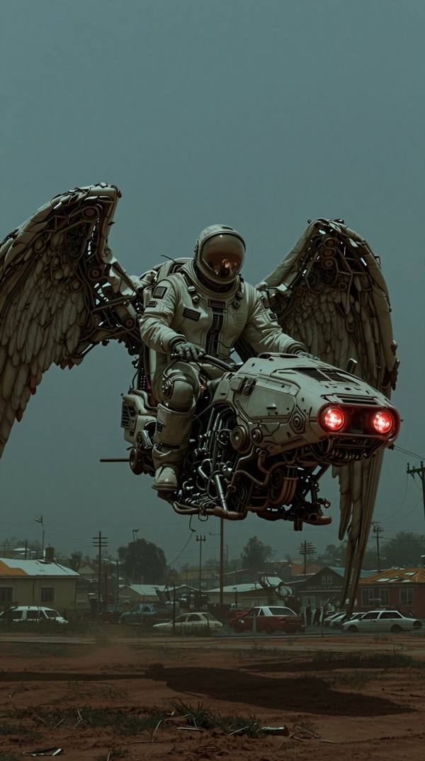 AI-generated image analyzed by PromptLens