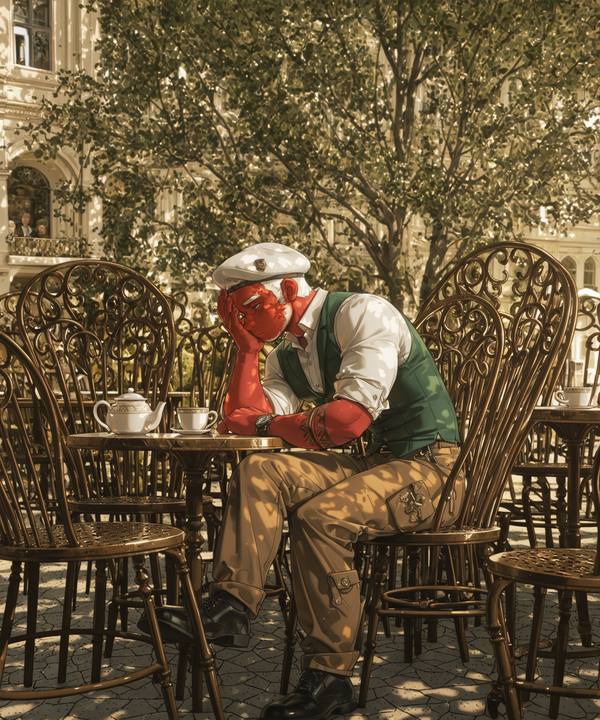 AI-generated image analyzed by PromptLens