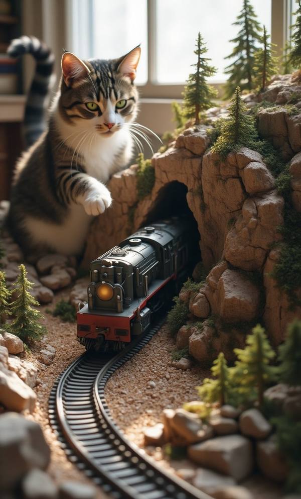 AI-generated image analyzed by PromptLens