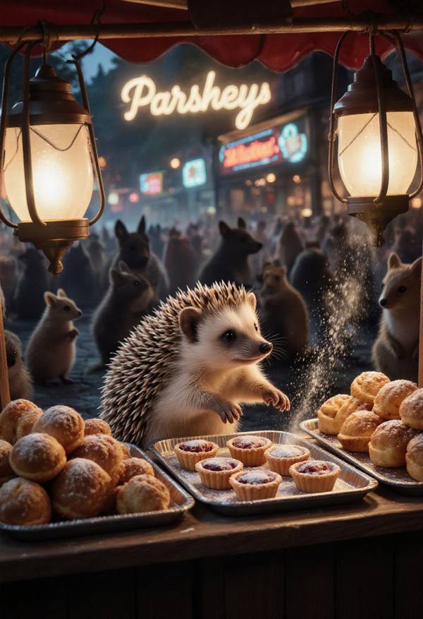 AI-generated image analyzed by PromptLens