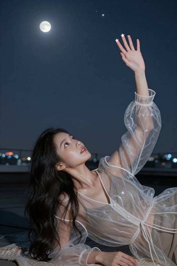 AI-generated image analyzed by PromptLens