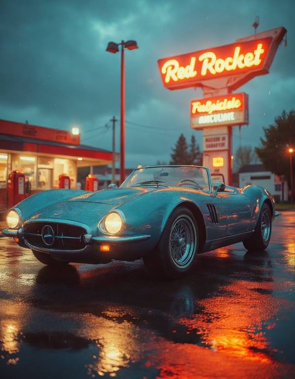 AI-generated image analyzed by PromptLens