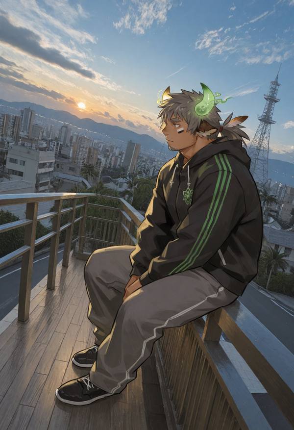 AI-generated image analyzed by PromptLens