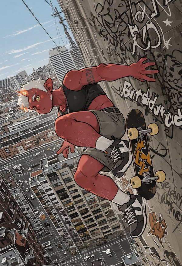 AI-generated image analyzed by PromptLens