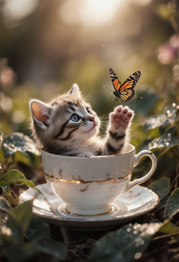 AI-generated image analyzed by PromptLens