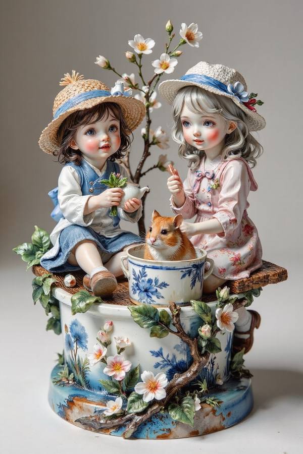 AI-generated image analyzed by PromptLens