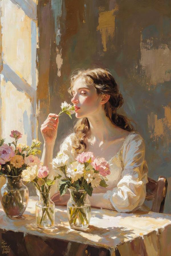 AI-generated image analyzed by PromptLens