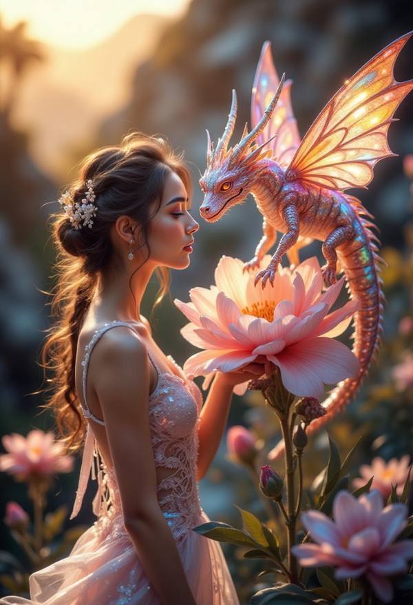 AI-generated image analyzed by PromptLens