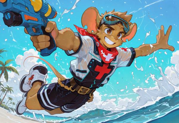 AI-generated image analyzed by PromptLens