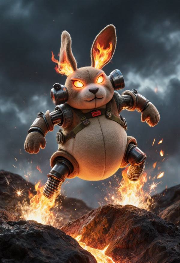 AI-generated image analyzed by PromptLens