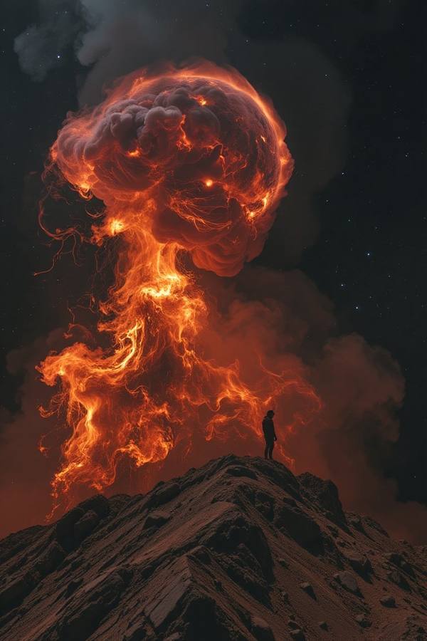 AI-generated image analyzed by PromptLens