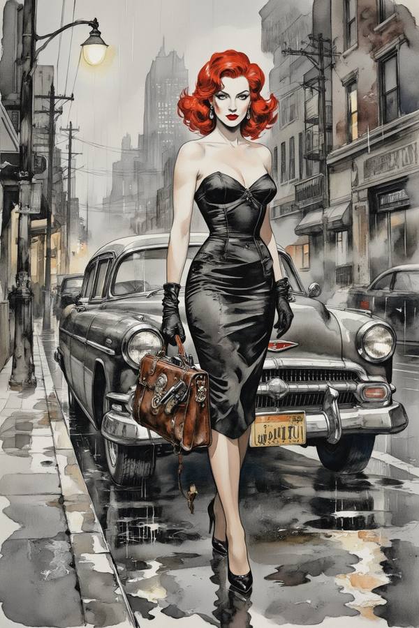 AI-generated image analyzed by PromptLens