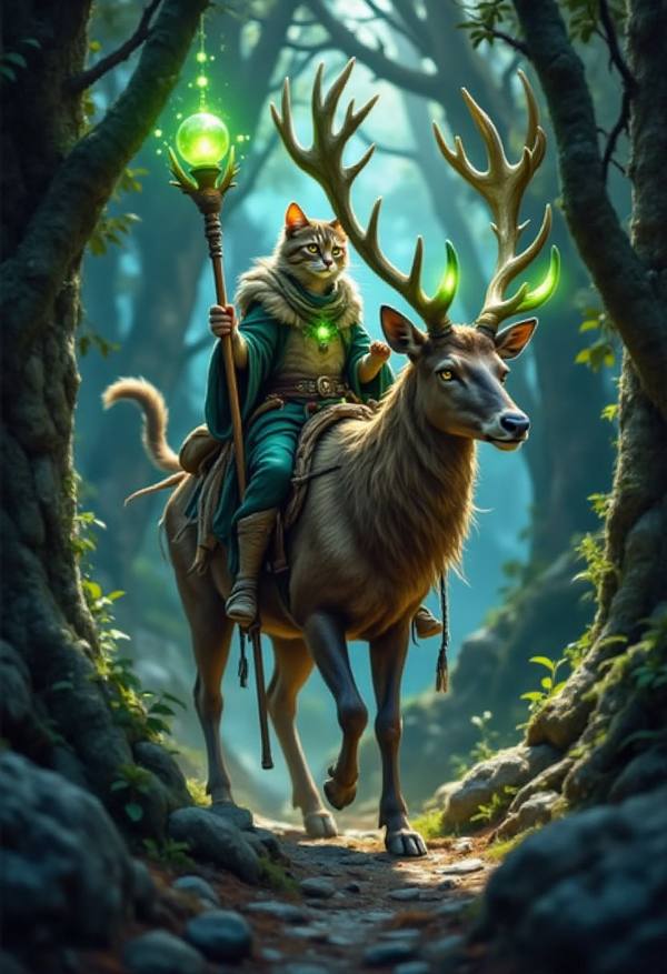 AI-generated image analyzed by PromptLens