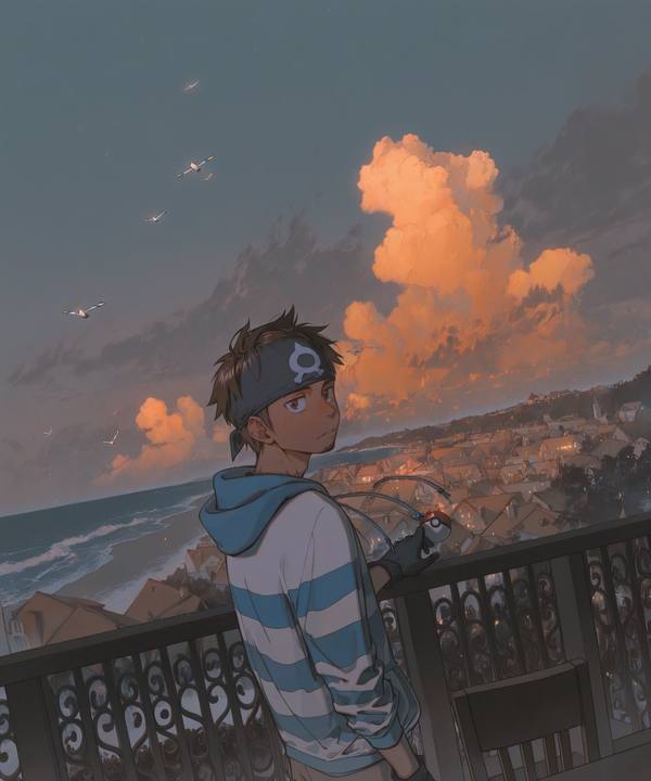 AI-generated image analyzed by PromptLens