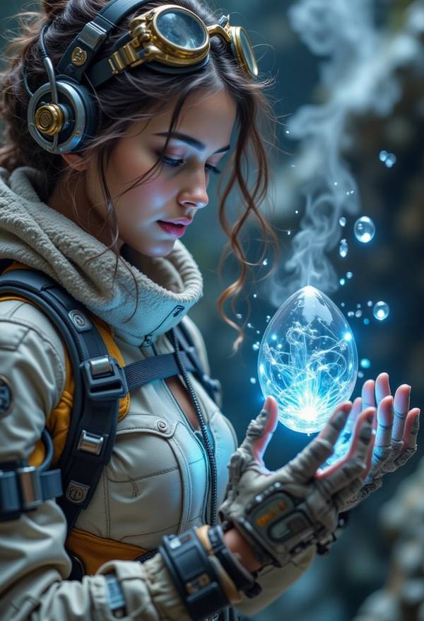 AI-generated image analyzed by PromptLens