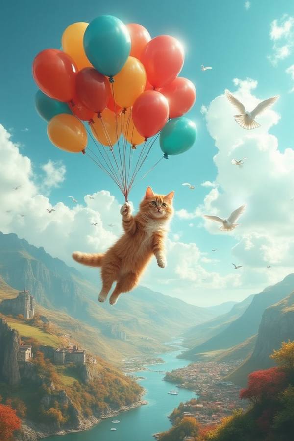 AI-generated image analyzed by PromptLens