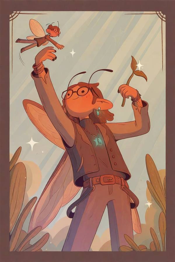 AI-generated image analyzed by PromptLens