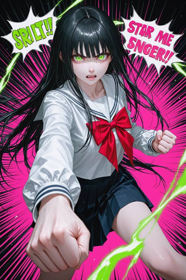 AI-generated image analyzed by PromptLens