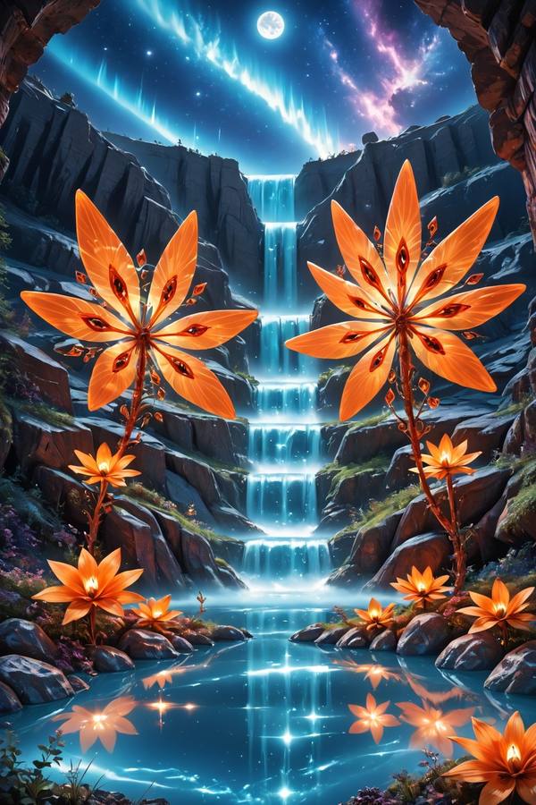 AI-generated image analyzed by PromptLens