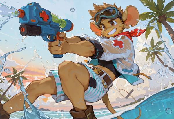 AI-generated image analyzed by PromptLens