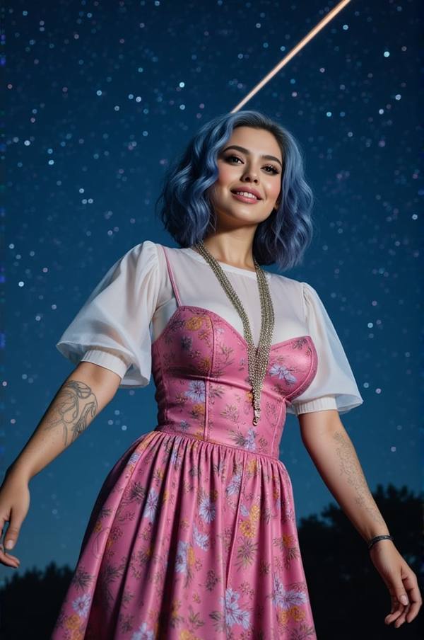 AI-generated image analyzed by PromptLens