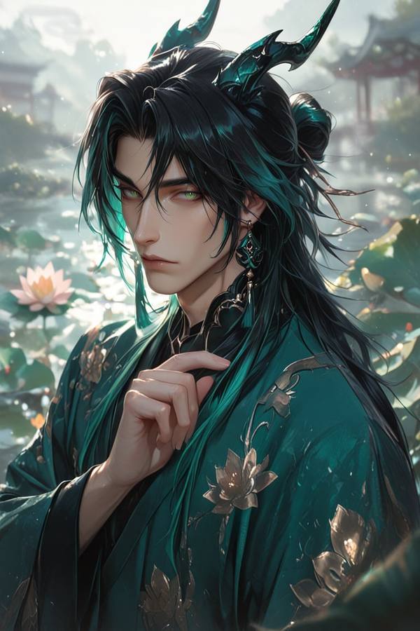 AI-generated image analyzed by PromptLens