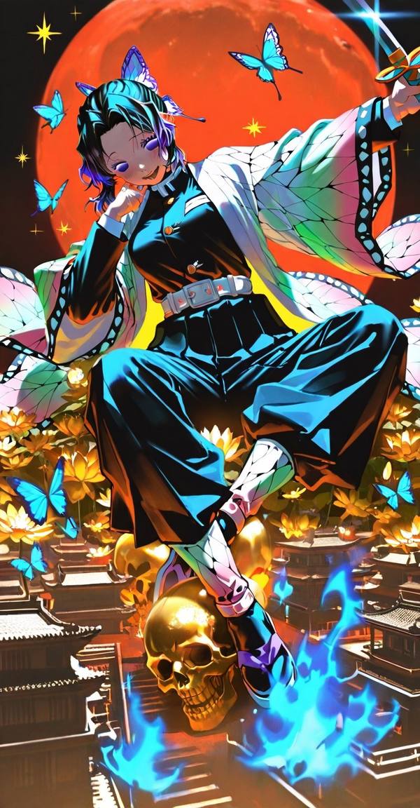 AI-generated image analyzed by PromptLens