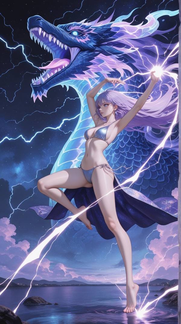 AI-generated image analyzed by PromptLens