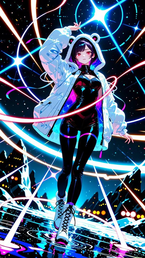 AI-generated image analyzed by PromptLens