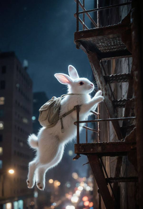 AI-generated image analyzed by PromptLens