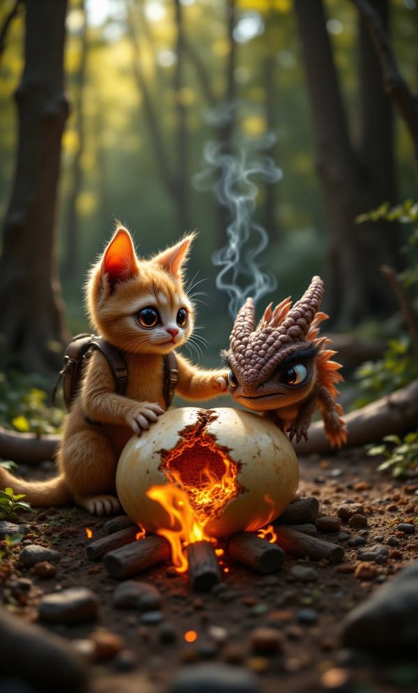 AI-generated image analyzed by PromptLens