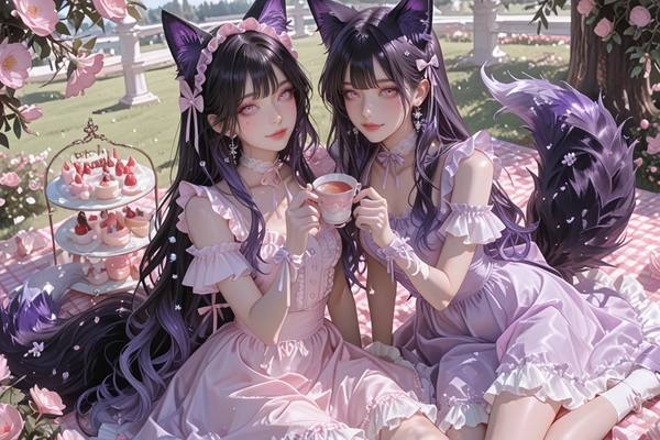 AI-generated image analyzed by PromptLens