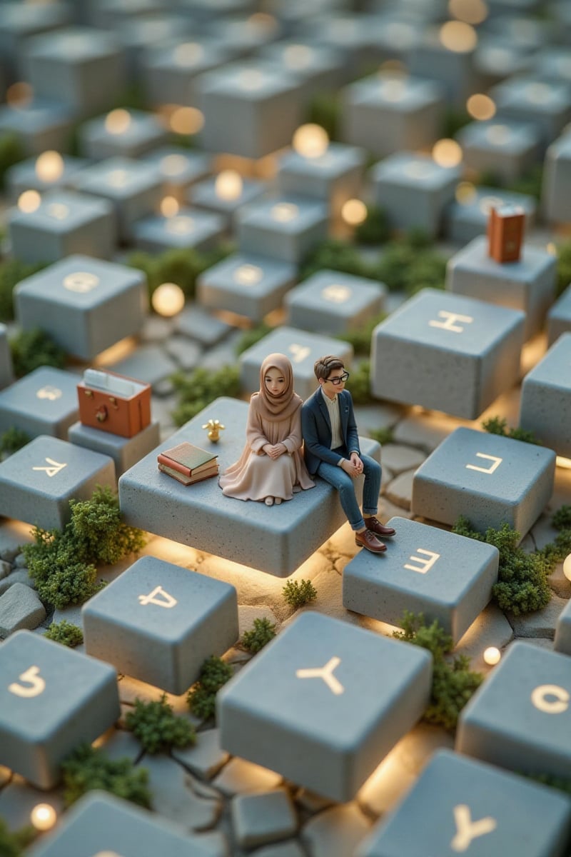 AI-generated image analyzed by PromptLens