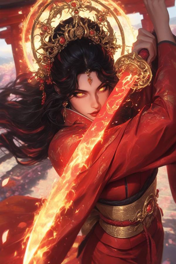 AI-generated image analyzed by PromptLens