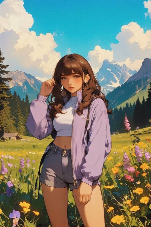 AI-generated image analyzed by PromptLens