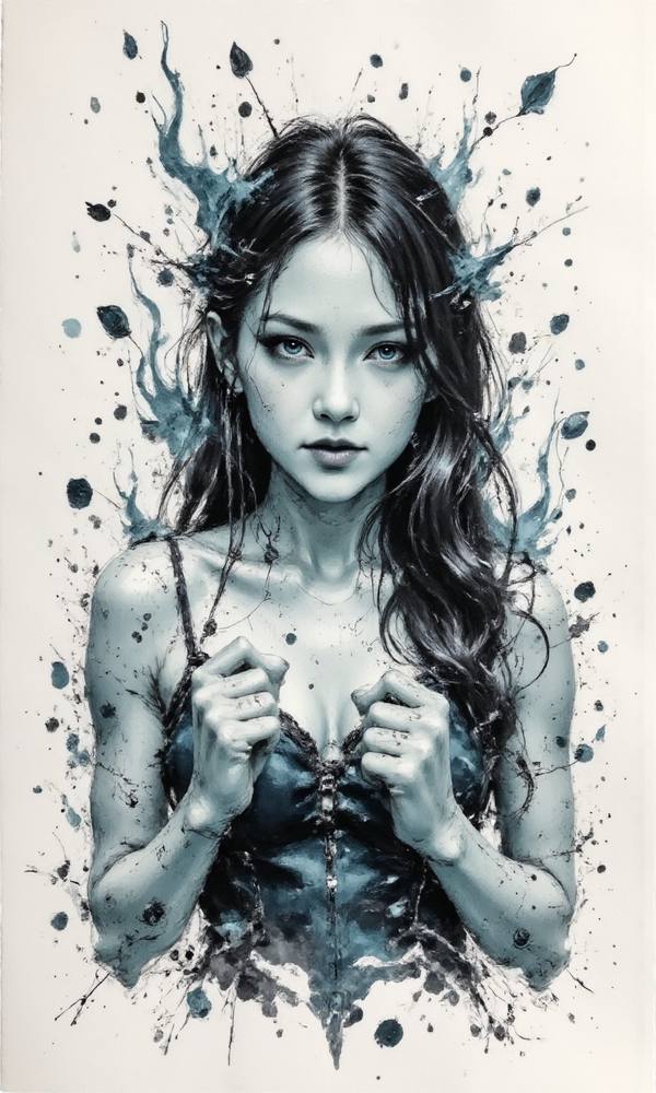 AI-generated image analyzed by PromptLens