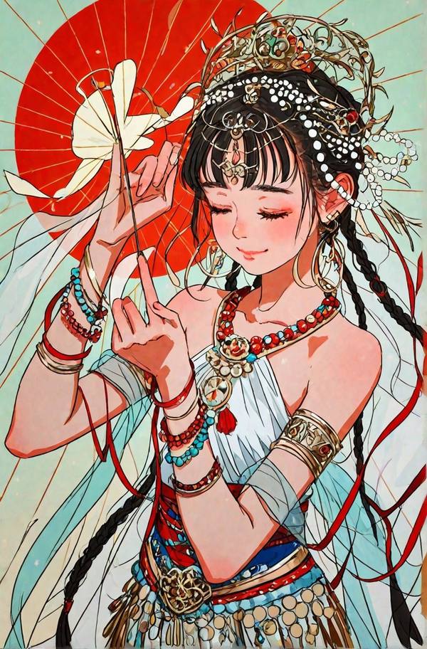 AI-generated image analyzed by PromptLens