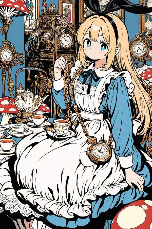 AI-generated image analyzed by PromptLens