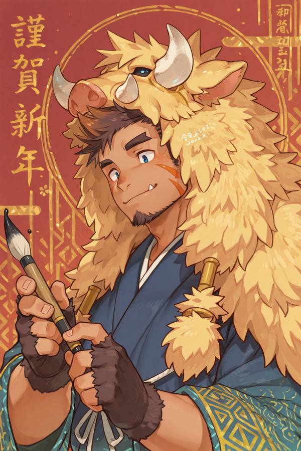 AI-generated image analyzed by PromptLens