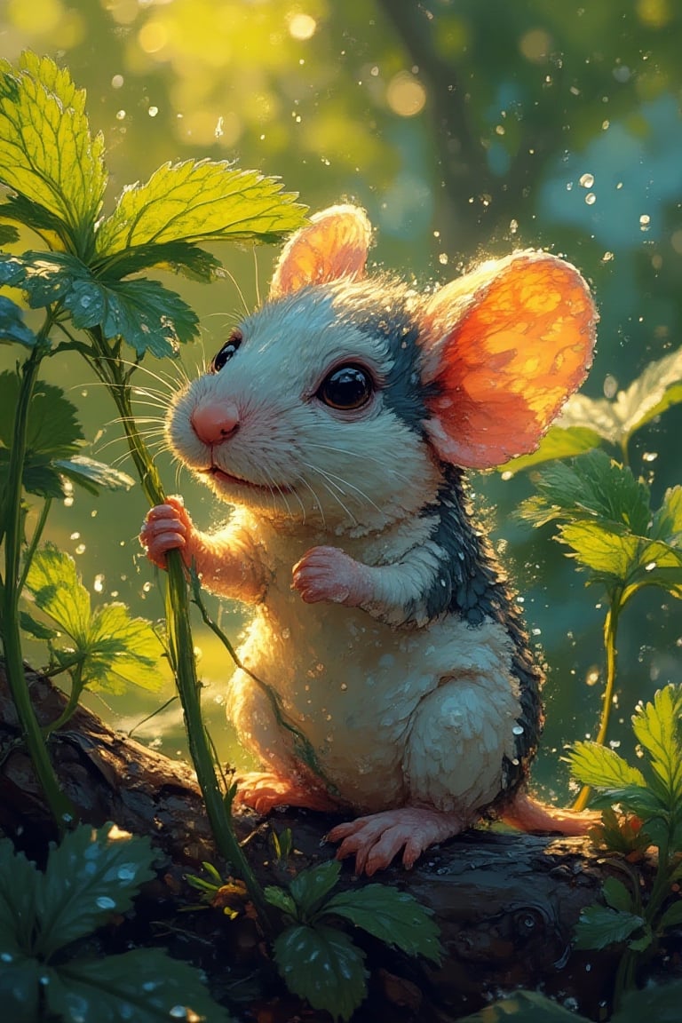 AI-generated image analyzed by PromptLens