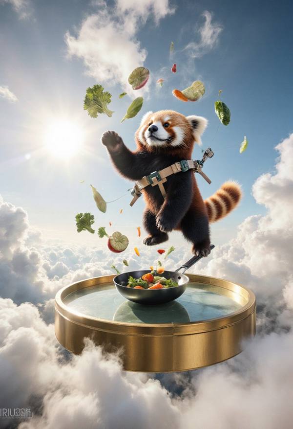 AI-generated image analyzed by PromptLens