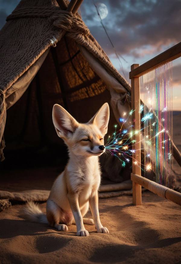 AI-generated image analyzed by PromptLens