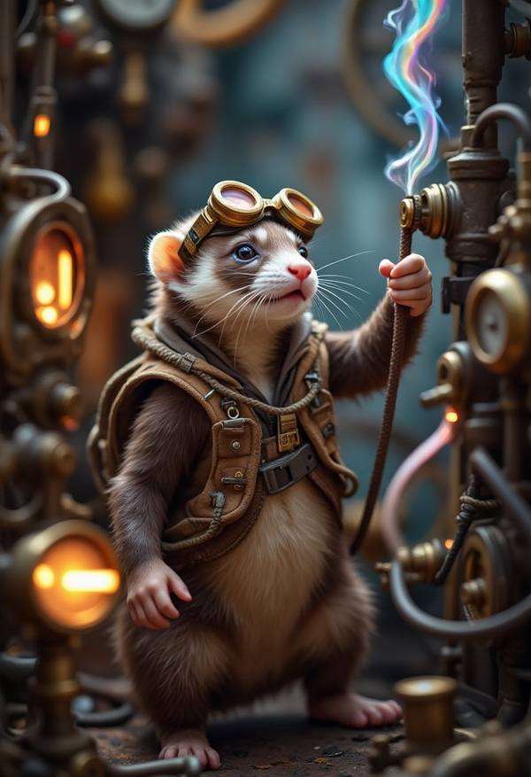 AI-generated image analyzed by PromptLens