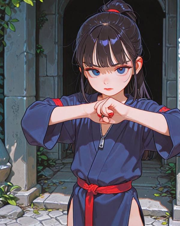 AI-generated image analyzed by PromptLens