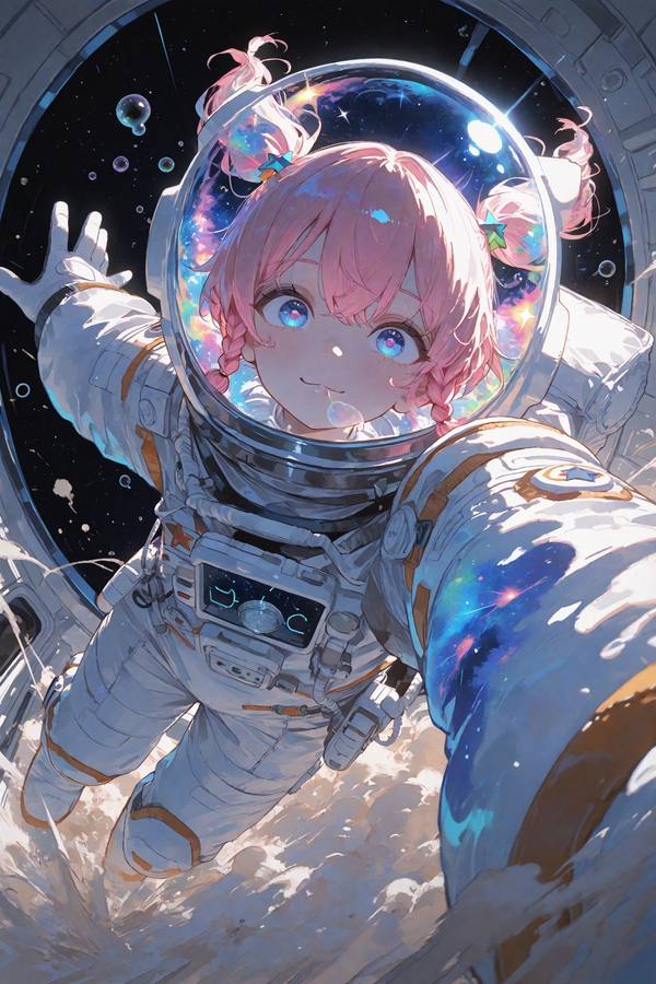 AI-generated image analyzed by PromptLens