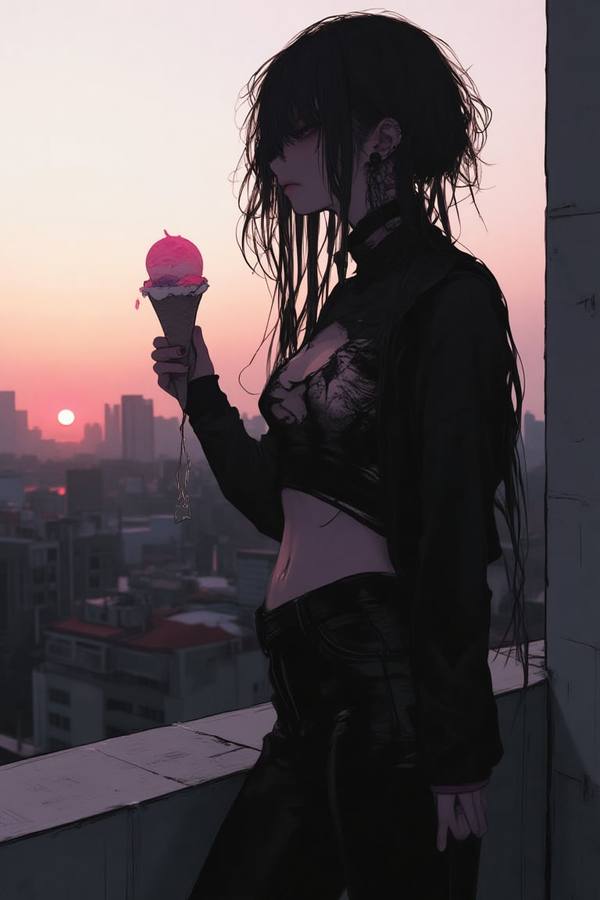 AI-generated image analyzed by PromptLens