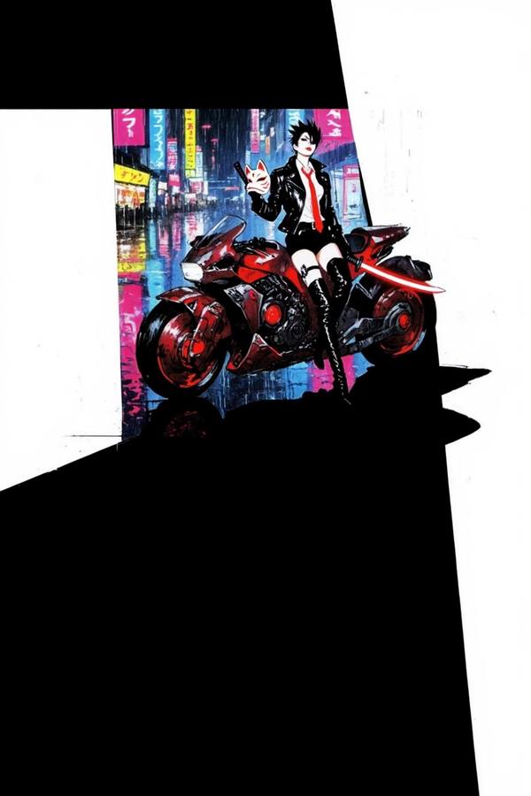 AI-generated image analyzed by PromptLens