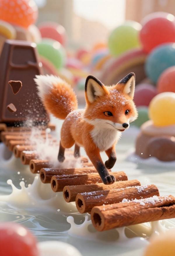 AI-generated image analyzed by PromptLens