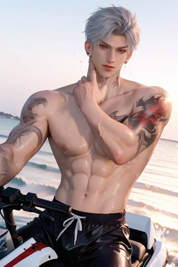 AI-generated image analyzed by PromptLens